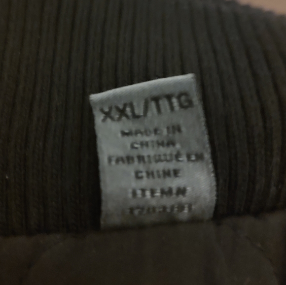 LEVI'S XXL Black Quilted Jacket - Picture 5 of 5